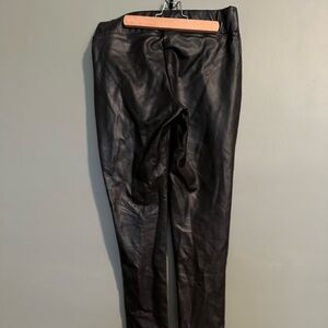 Mixit Black Faux Leather Pants